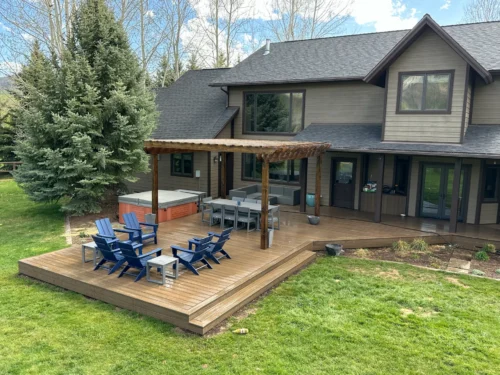 Deck Build in Jackson, WY